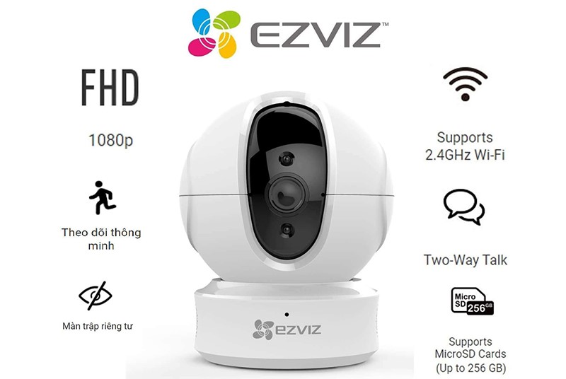 Camera EZVIZ CS-C6CN với nhiều tính năng thông minh