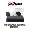Lắp đặt trọn bộ 2 camera DAHUA 2MP giá rẻ