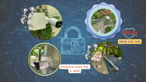 Camera trọn bộ 4 mắt