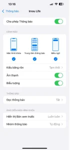 Cách bật cảnh báo chuyển động trên camera IMOU