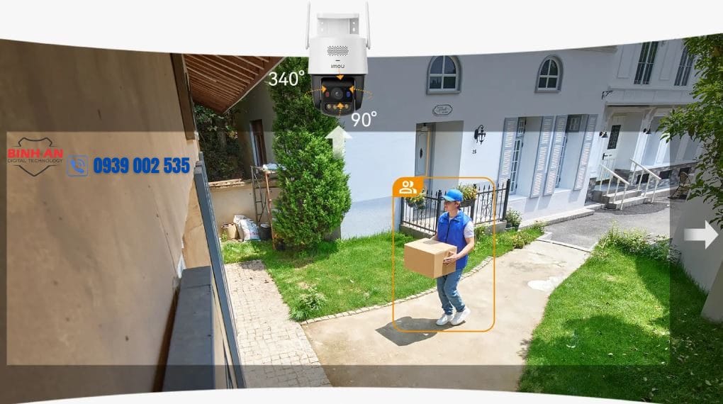 camera imou titan pro 6mp xoay 360 ngoai troi Camera IMOU Titan Pro 6MP xoay 360 độ ngoài trời – nhận diện người, theo dõi chuyển động tại Trà Vinh